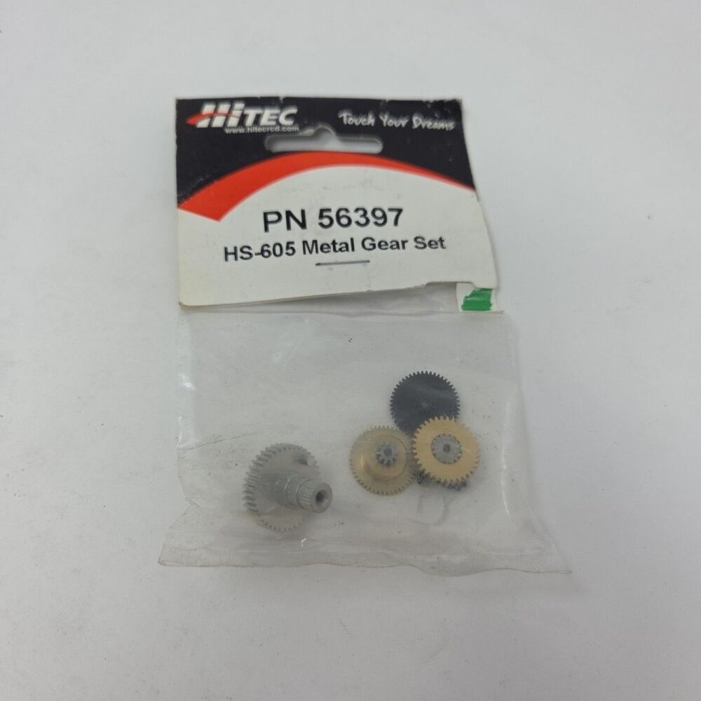 HiTEC - HS-605 -  METAL GEAR SET - Model # PN 56397 NIP